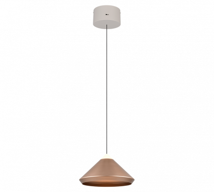 Trio Lighting Κρεμαστό Φωτιστικό LED 14W CCT LAGUNA Coffee