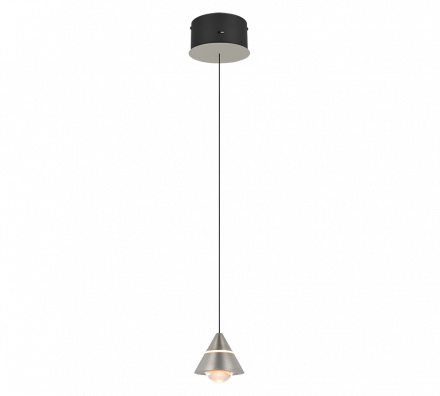 Trio Lighting Κρεμαστό Φωτιστικό LED 7W CCT ROMEO Nickel Mat