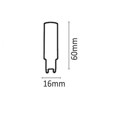 InLight G9 LED 6watt 3000Κ Θερμό Λευκό (7.09.06.09.1)