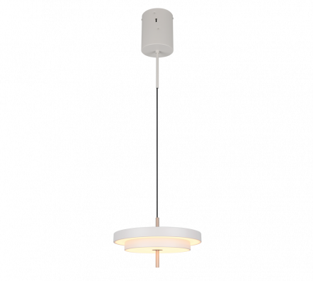 Trio Lighting Κρεμαστό Φωτιστικό LED 34.5W CCT KEATON Λευκό-Χρυσό