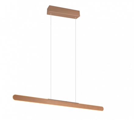 Trio Lighting Κρεμαστό Φωτιστικό LED 28W HELIOS Coffee