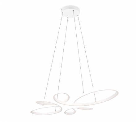 Trio Lighting Κρεμαστό Φωτιστικό LED 32W 4000K FLY Λευκό Ματ