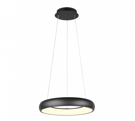 Trio Lighting Κρεμαστό Φωτιστικό LED 29W CARDONA Μαύρο Ματ Μέταλλο