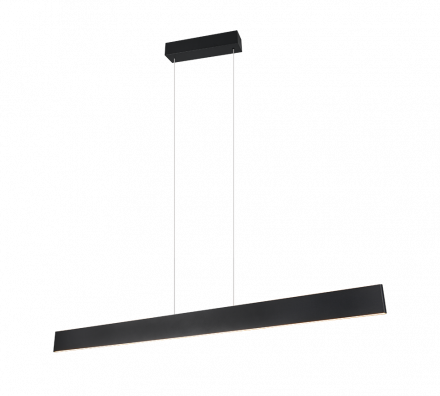 Trio Lighting Κρεμαστό Φωτιστικό LED 35W GALWAY Μαύρο Mat Μέταλλο