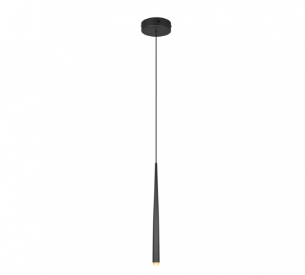 Trio Lighting Κρεμαστό Φωτιστικό LED 5.5W CCT CALA Μαύρο Ματ