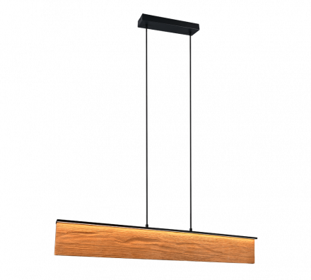 Trio Lighting Κρεμαστό Φωτιστικό LED 39W KALEA Ξύλο