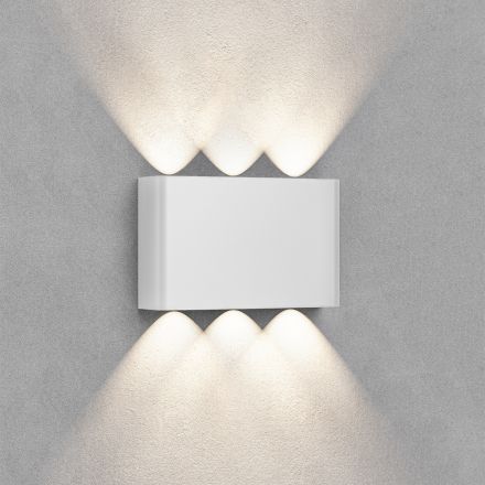 Απλίκα Vector LED 6x1W CCT IP65 Λευκό
