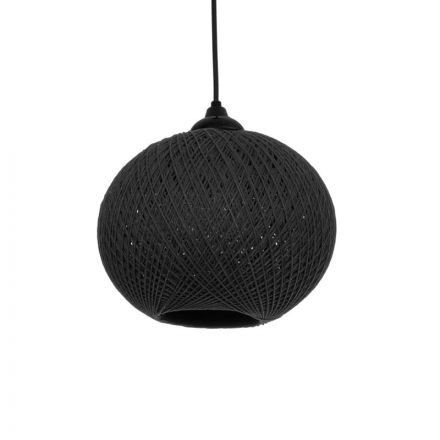 SOLEI 205-0006 Κρεμαστό Φωτιστικό Boho 1xE27 Μαύρο