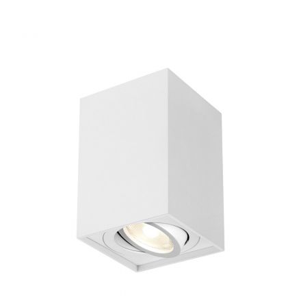 Τετράγωνο Spot Οροφής LED GU10 Gama Λευκό