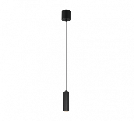 Trio Lighting Κρεμαστό Φωτιστικό 1xGU10 SOKA Μαύρο Ματ Μέταλλο