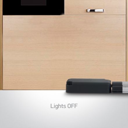 One Light Wave Hand Door ON/OFF 60W Για LED Ταινία Ραφιού