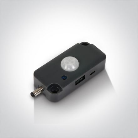 One Light PIR Sensor max 60W 24V DC Για LED Ταινία Ραφιού