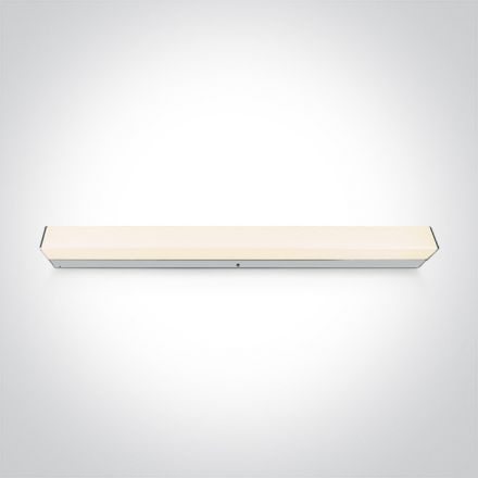 Απλίκα Μπάνιου Square LED 15W 2700K Αλουμίνιο Chrome IP44
