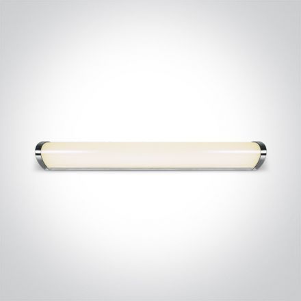Απλίκα Μπάνιου SMD LED 16W 3000K Αλουμίνιο Chrome IP44 60cm