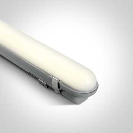 Φωτιστικό LED 15W 4000K 60cm PC Γκρι IP65 230V