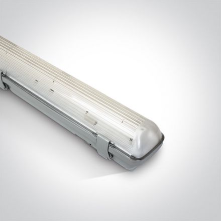 Φωτιστικό LED T8 120cm Γκρι IP65 100-240V PC