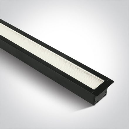 Χωνευτό Γραμμικό Φωτιστικό 40W 4000K 230V Μαύρο UGR19