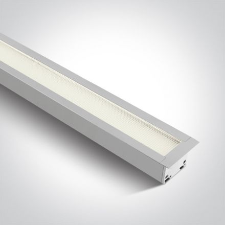 Χωνευτό Γραμμικό Φωτιστικό 40W 4000K 230V Λευκό UGR19 38145AR