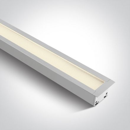Χωνευτό Γραμμικό Φωτιστικό 40W 3000K 230V Λευκό UGR19 38145AR