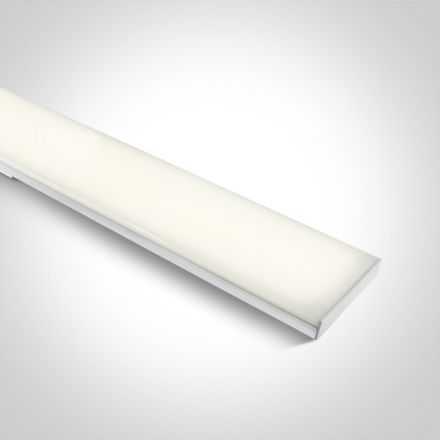 Γραμμικό Φωτιστικό Floating LED 48W 4000K 230V 120cm