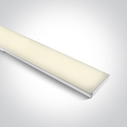 Γραμμικό Φωτιστικό Floating LED 48W 3000K 230V 120cm