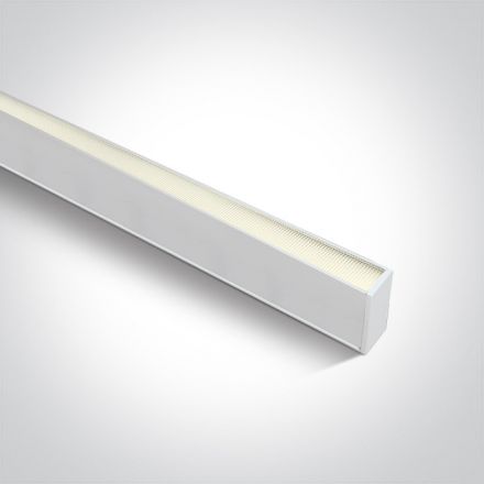 Γραμμικό Φωτιστικό 40W 4000K 230V Λευκό 120cm UGR19