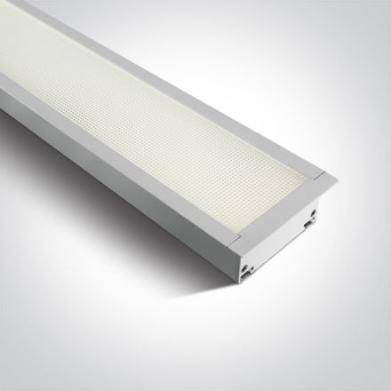 Χωνευτό Γραμμικό Φωτιστικό 40W 4000K 230V Λευκό UGR19