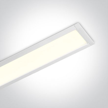 Χωνευτό Γραμμικό Φωτιστικό 40W 4000K 230V Λευκό