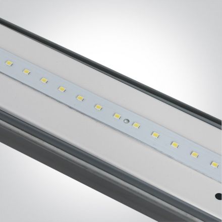 Φωτιστικό LED 40W 4000K 150cm PC Γκρι IP65 230V