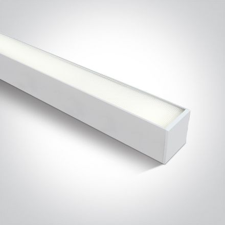 Γραμμικό Φωτιστικό 40W 4000K 230V Λευκό 120cm UGR19