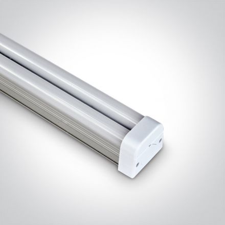 Solid Double LED Strip 15W 3000K Αλουμίνιο 57cm 100-240V IP20