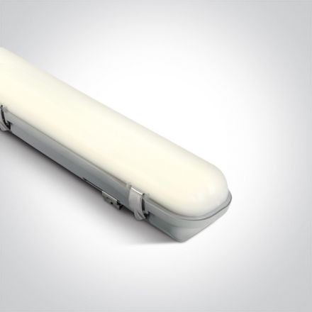 Φωτιστικό LED 60W 4000K 120cm PC Γκρι IP65 230V