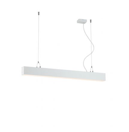 Γραμμικό Κρεμαστό Φωτιστικό LED 31W Direct+Indirect L860 3000K Λευκό Dim. Station Ultra