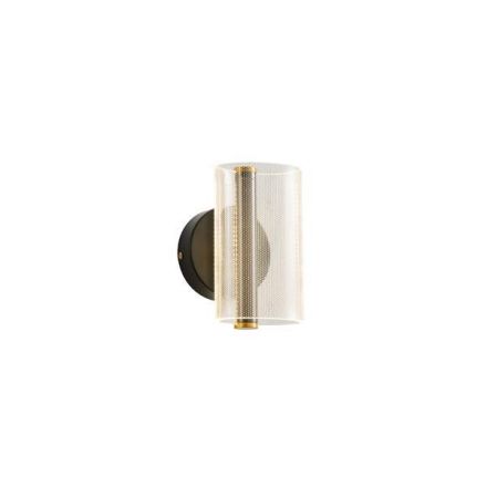 Απλίκα Ακρυλική 8W 720Lm 3000K 420X380mm Μαύρο DOTS SPARKY