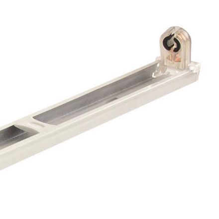Φωτιστικό Μεταλλικο Κενο Slim Για LED Tube 1Χ1,50M