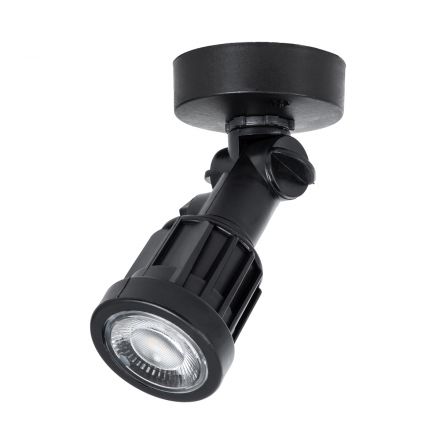 GARDENINI Σποτ Κήπου LED 5W 650lm 38° 24V IP68 Υψηλής Αντοχής ABS IK06 Φ7 x Υ14.5cm - 2700K Dimmable - Μαύρο