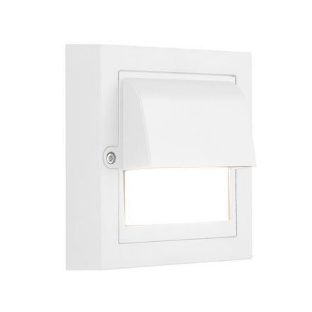 Φωτιστικό Τοίχου LED 6W 135X135X55 3CCT IP65 Λευκό 