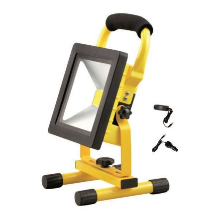 Προβολεας LED 20W Cob Επαναφορτιζομενος IP65 4000K