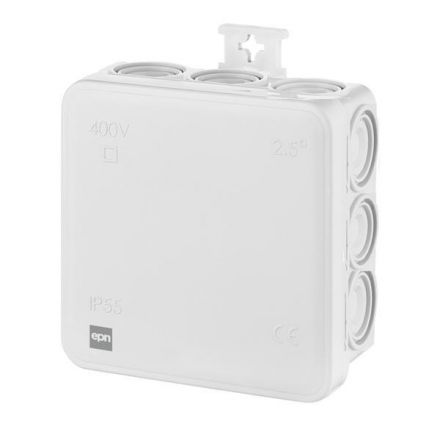 Μπουάτ Εξωτερικό 85x85x39 IP55 Γκρι IK04