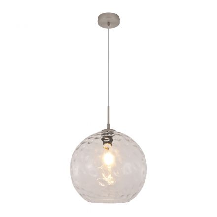 InLight Κρεμαστό Φωτιστικό Διάφανο Γυαλί 1xE27 D:30cm (4039-A-Transparent)