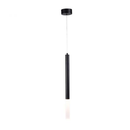 InLight Κρεμαστό Φωτιστικό LED 5W 3000K Μαύρο Μέταλλο D:9X200cm (4066-Black)