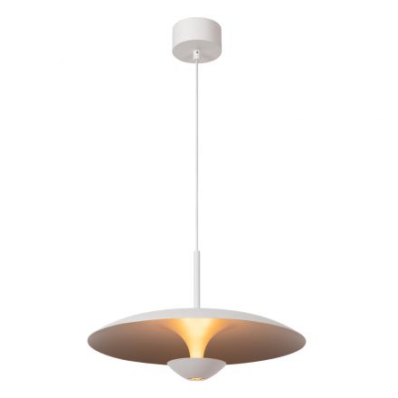 Κρεμαστό Φωτιστικό LED Dim 12W 2700K KENNETH Ø40cm Λευκό Premium