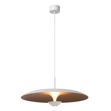 Κρεμαστό Φωτιστικό LED Dim 16W 2700K KENNETH Ø60cm Λευκό Premium