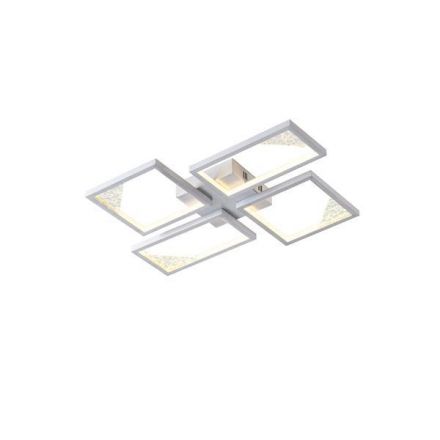 Φωτιστικό Οροφής Αλουμίνιο LED 36W 3000K 900Lm 450X580X55mm Μαύρο Arte Illumina SQUARE