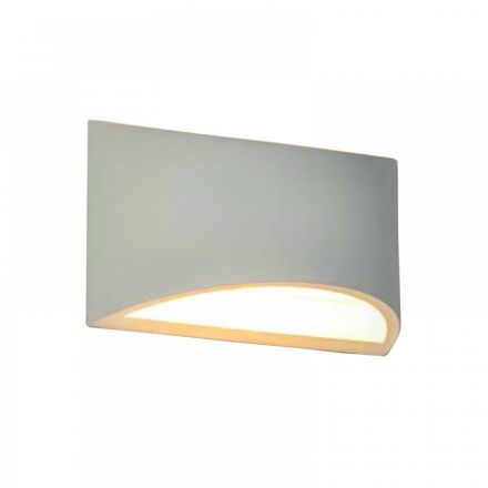 InLight Επιτοίχιο Φωτιστικό Λευκό Γύψινο (43415)
