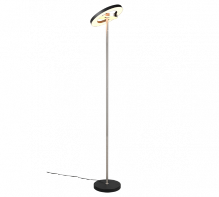 Φωτιστικό Δαπέδου LED 19W CCT GUANO Nickel Mat