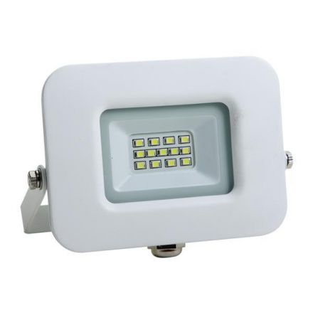 Προβολεας LED 10W Smd Βαση 360° Λευκος IP65 4000K Plus