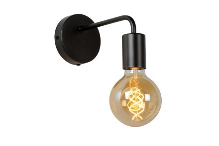 SCOTT - Επίτοιχο Φωτιστικό - 1xE27 - Black