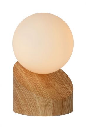 LEN - Επιτραπέζιο Φωτιστικό - Ø 10 cm - 1xG9 - Light wood