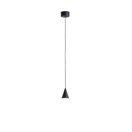 Κρεμαστό Φωτιστικό LED 5W 500Lm 3000K - Μαύρο - CAMPANELLE